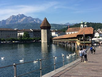 Lucerne private bike and city walking tour